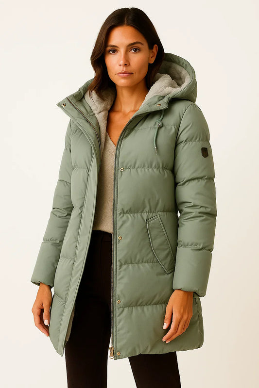 Women’s Puffer Jacket – Insulated Winter Coat for Autumn & Winter
