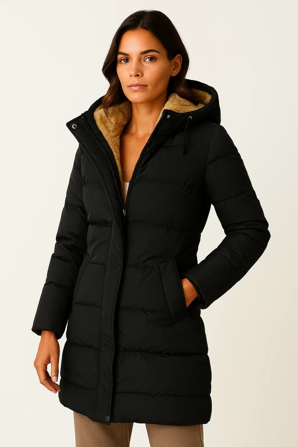 Women’s Puffer Jacket – Insulated Winter Coat for Autumn & Winter